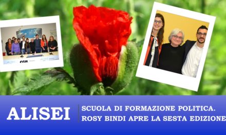 ALISEI: ROSI BINDI INAUGURA LA SESTA EDIZIONE