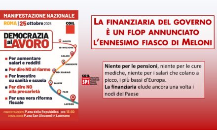 25 OTTOBRE TUTTI A ROMA